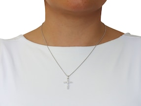 Dije de cruz Artre cristal