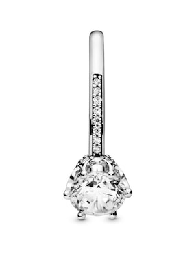 Anillo multi gemas Pandora P 925 de plata diamante pavé
