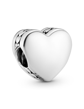 Charm de corazón Pandora de plata P 925