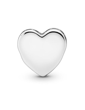 Charm de corazón Pandora de plata P 925