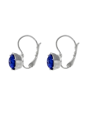 Aretes Nine West con acabado brillante cristal