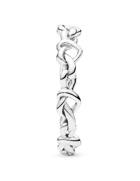 Anillo de cadena Pandora P 925 de plata pulido