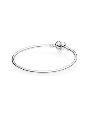 Pulsera Pandora de plata con acabado lustre