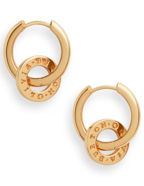Aretes Olivia Burton de plata P 925 con acabado brillante cristal