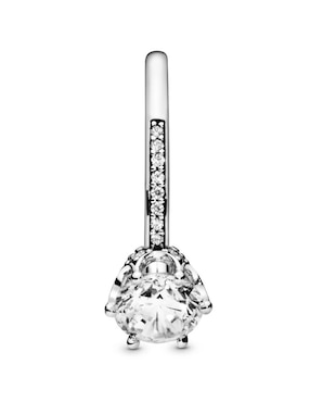 Anillo multi gemas Pandora P 925 de plata diamante pavé