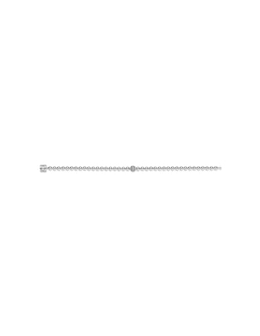 Pulsera Pandora de plata con acabado pavé