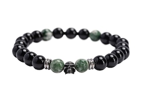 Pulsera Remy Negro Con Verde