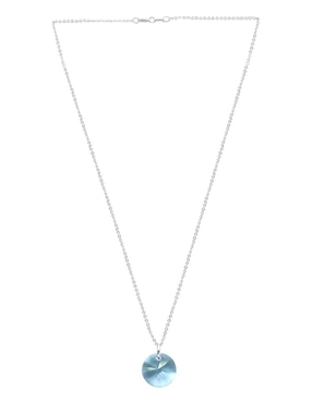 Set aretes y collar Zvezda de plata P 925 cristal