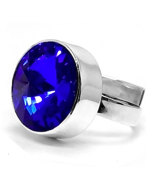 Anillo Zvezda Rivoli P 925 de plata zirconia brillante