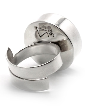 Anillo Zvezda Rivoli P 925 de plata cristal brillante