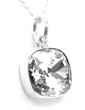 Collar Zvezda Cushion de plata P 925