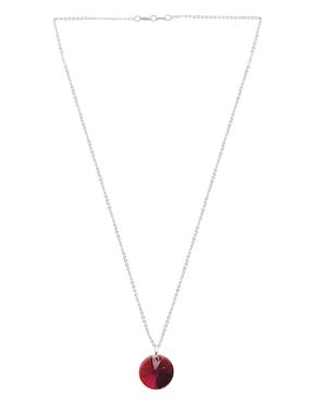 Set aretes y collar Zvezda de plata P 925 cristal