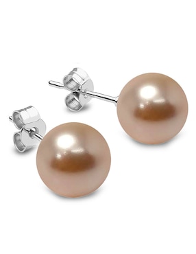 Set de aretes y collar Zvezda perla