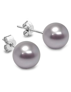 Set de aretes y collar Zvezda perla