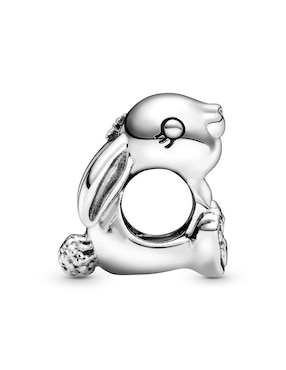 Charm de conejo Pandora de plata P 925