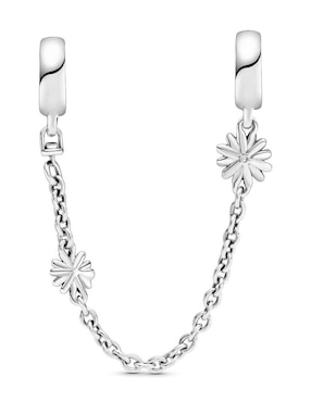 Charm de flor Pandora de plata P 925 zirconia cúbica