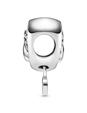 Charm de corazón Pandora de plata P 925 zirconia cúbica
