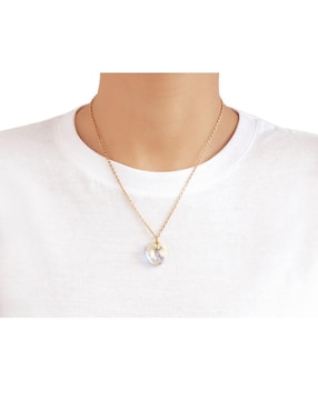 Dije de corazón Emanuel Ungaro cristal