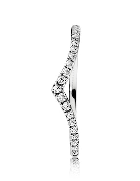 Anillo Pandora P 925 de plata pavé