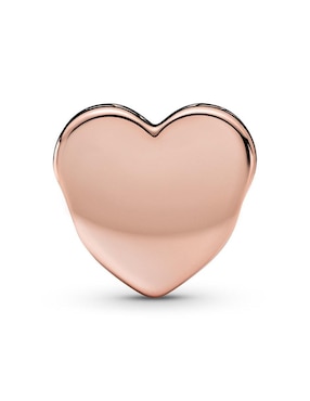 Charm de corazón Pandora de plata