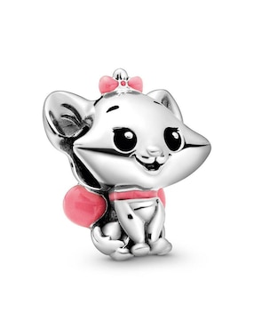 Charm De Gato Pandora De Plata P925