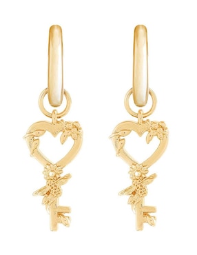Aretes Olivia Burton de plata P 925 con acabado brillante