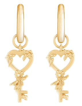 Aretes Olivia Burton de plata P 925 con acabado brillante