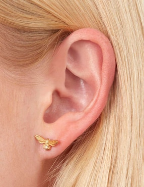 Aretes Olivia Burton con acabado pavé cristal