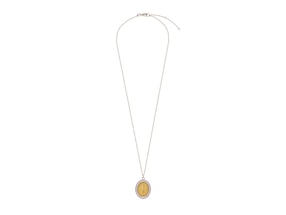 Dije circular Artre de plata zirconia