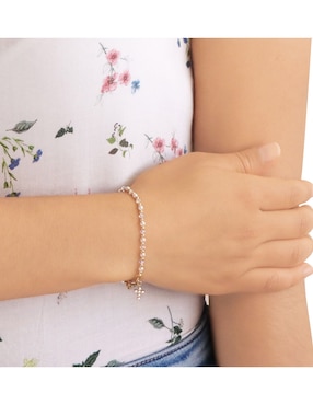 Pulsera Artre con acabado baño de oro