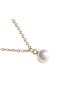 Aretes y collar Luckyly 18 K
