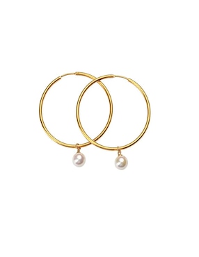 Aretes y collar Luckyly 18 K