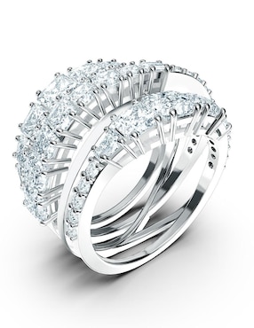 Anillo Swarovski pulido