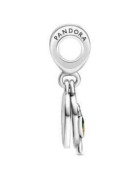 Charm Pandora de plata cristal
