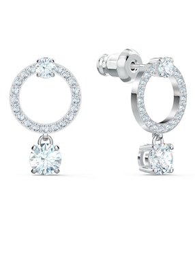Aretes Swarovski con acabado brillante