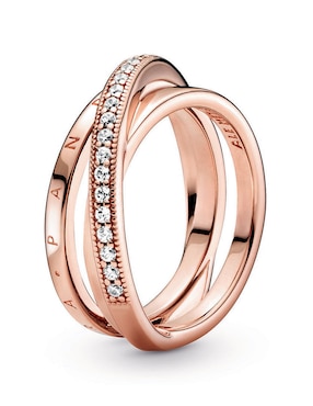 Anillo Pandora P 925 de plata diamante pavé