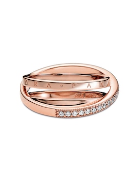 Anillo Pandora P 925 de plata diamante pavé