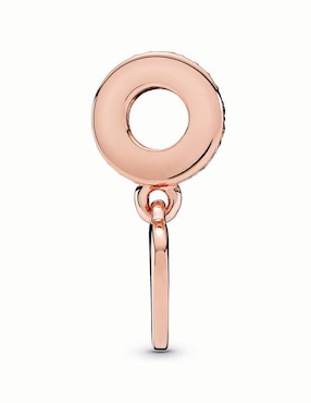 Dije de corazón Pandora 14 K zirconia cúbica