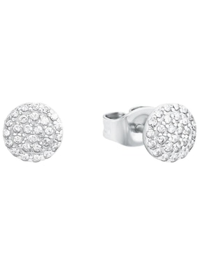 Aretes De Plata P925 Amor Zirconia