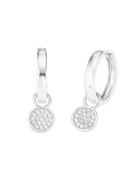 Aretes De Plata P925 Amor Zirconia