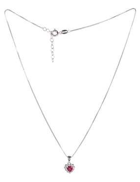 Collar Amor De Plata P925 Zirconia