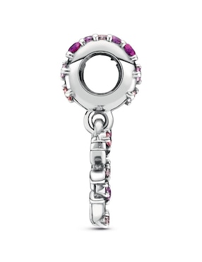 Charm de corazón Pandora de plata P 925