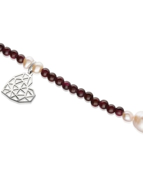 Pulsera Anamora Por Tanya Moss de plata