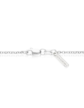 Dije rectangular Anamora Por Tanya Moss de plata P 925