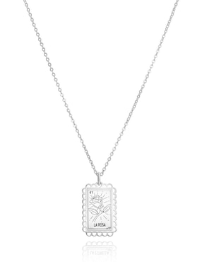 Dije Rectangular Anamora Por Tanya Moss De Plata P925