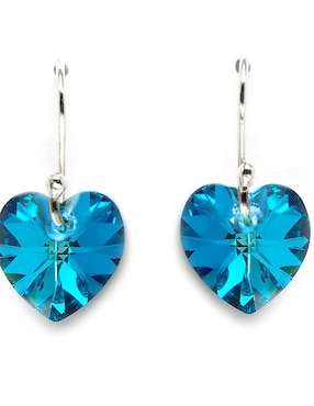 Aretes de plata P925 Zvezda cristal