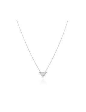 Collar Anamora Por Tanya Moss de plata
