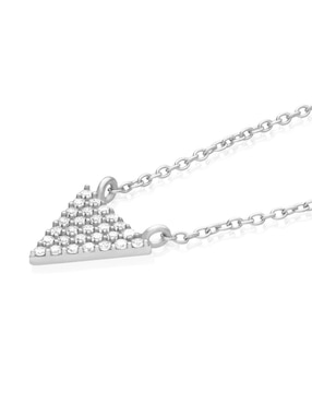 Collar Anamora Por Tanya Moss de plata