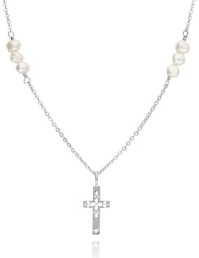 Collar Anamora Por Tanya Moss de plata P 925