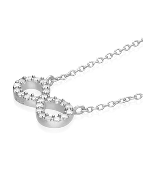 Collar Anamora Por Tanya Moss de plata